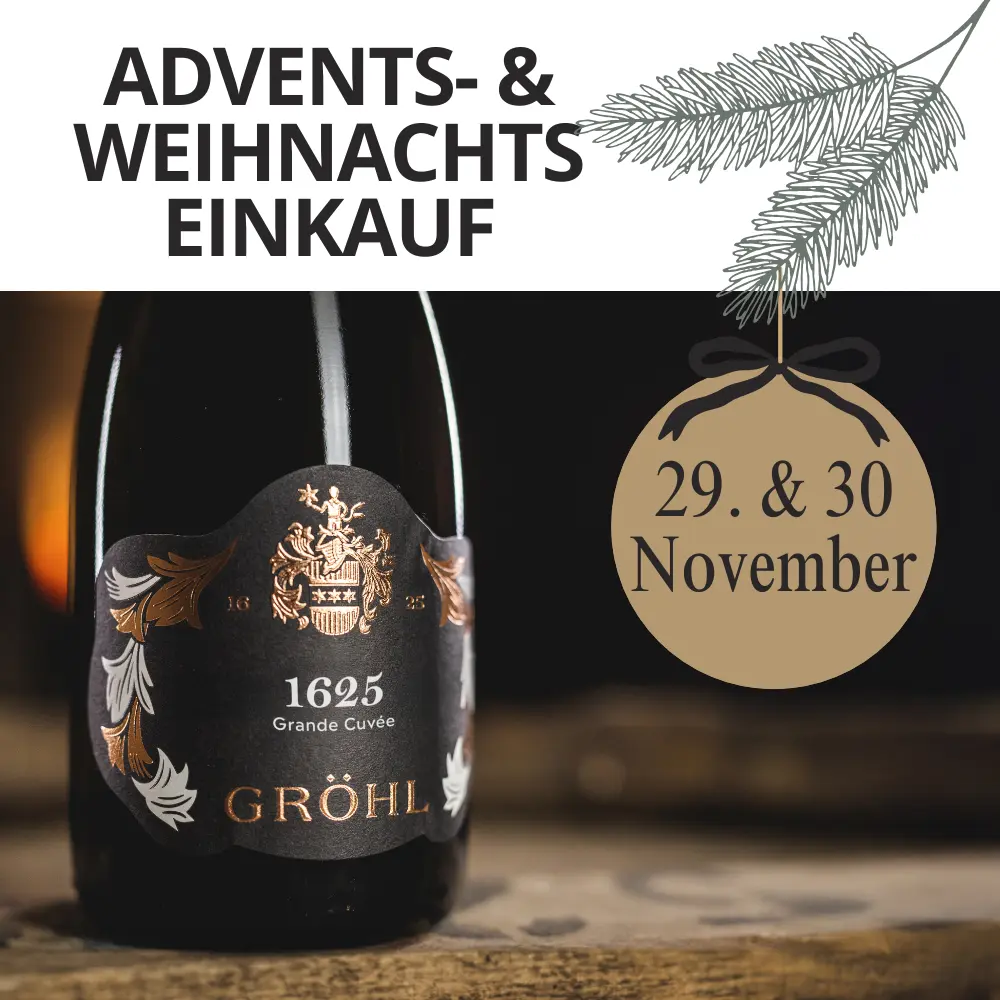 Advents-und Weihnachtseinkauf im Weingut